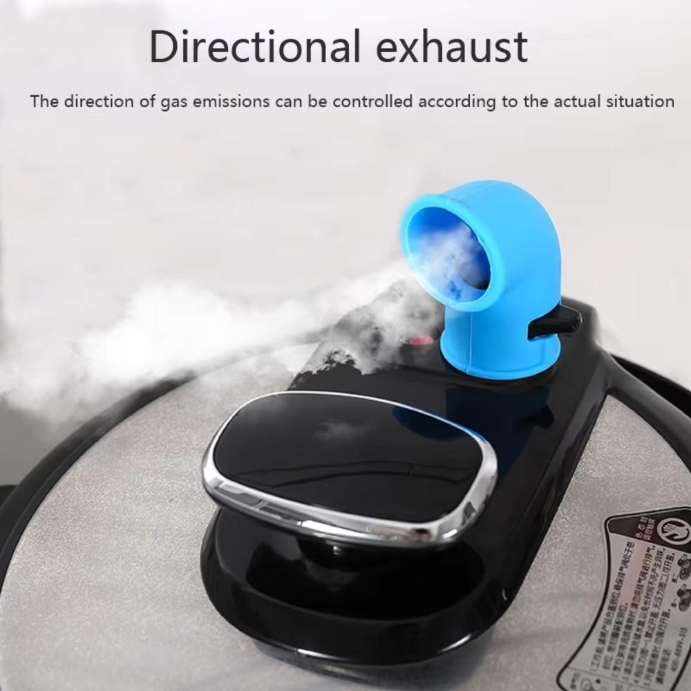 Steam Release Pressure Cooker Exhaust Pipe Silicone Steam Diverter Valve For Pressure Cooker