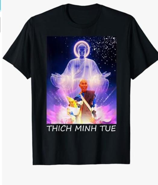 T-Shirt Su Thay Thich Minh Tue HOT Shirt S