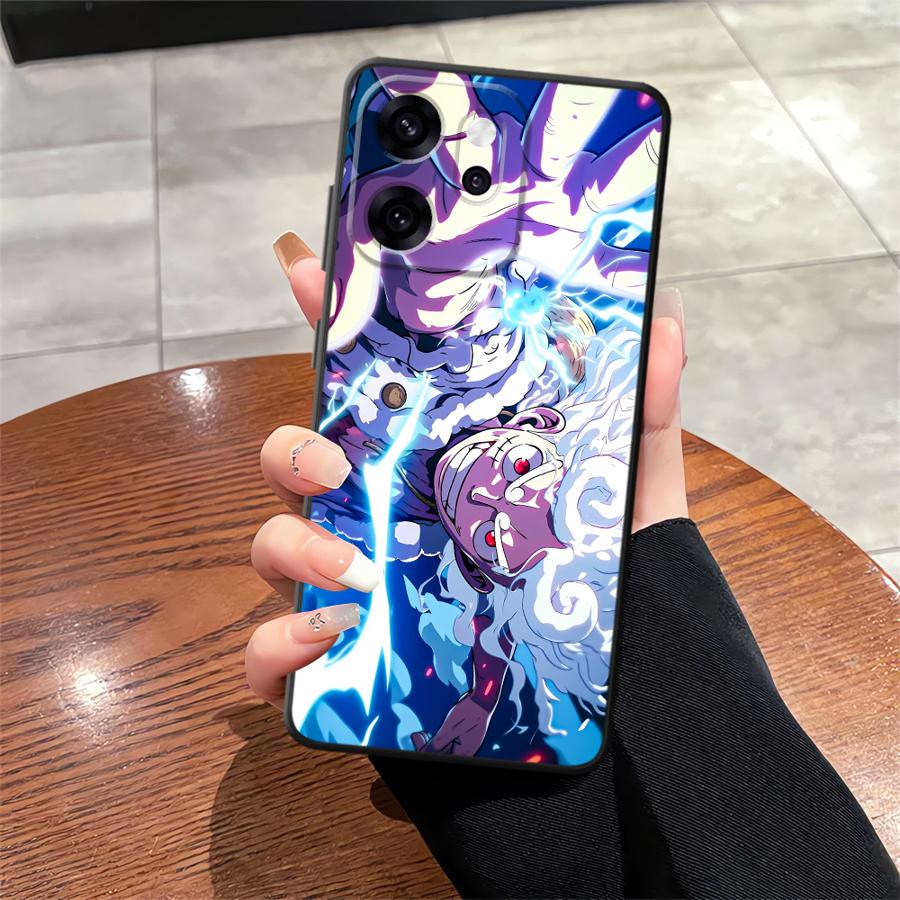 Phone Cover Case for Oppo A74 A84 A76 Reno 4F 5 6 7 8 10 11 14 F9 F11 F29 A96 A83 A98 A93 A78 Cool Luffy Anime