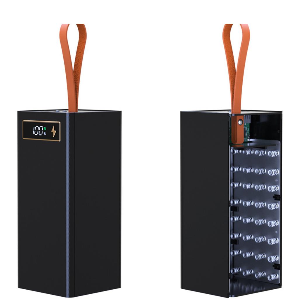 32x18650 Batteriehalter Schalen Powerbank Gehäuse Kunststoffschalen Schnellladergehäuse für 18650 Batterien Abnehmbares Design