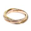CARTIER  #9(JP Size) ring K18 yellow gold/K18 Pink Gold Women