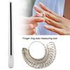 Silver Color Ring Sizer Japan Size Ring Gauge Professional Measuring Mandrel Stick  Jewelry Making