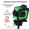 3D 12 Lines Laser Level Self-Leveling 360 Horizontal And Vertical Cross Super Powerful Green Laser Beam Line Measurement Tools