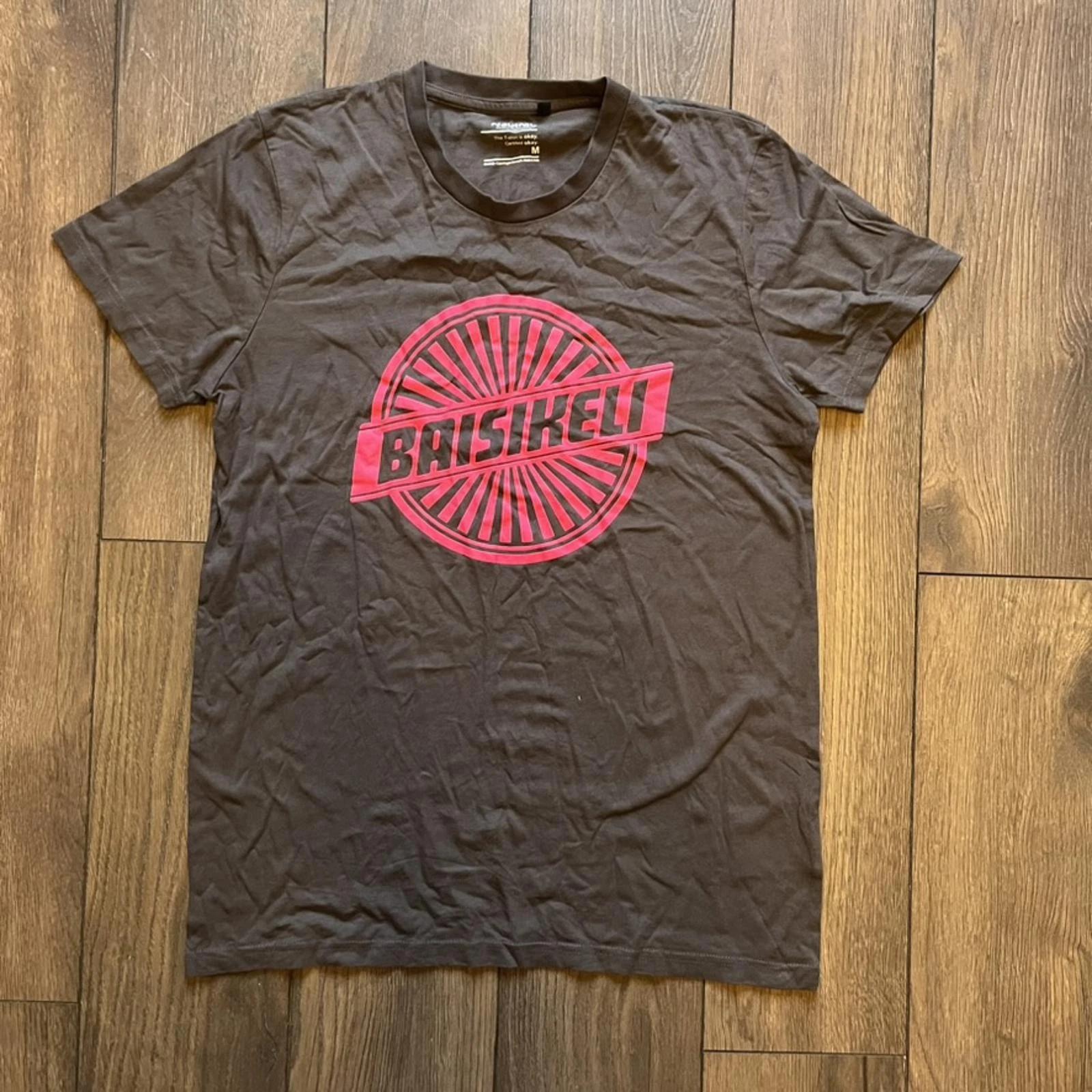 Neutral Copenhagen Baisikeli Cycling Graphic Tee Ethical Streetwear Size M 3XL