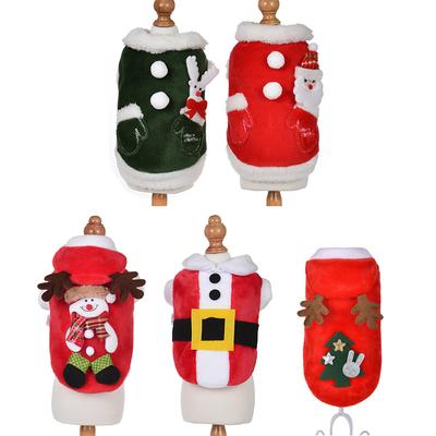 Haustierkleidung, winterliche Festtagskleidung, Halloween-Weihnachts-Hundekleidung, Elch-Weihnachtskleidung, Haustierkostüme