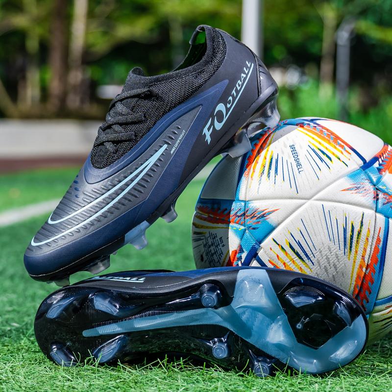 New Men Football Boots Ankle Professional Non-Slip TF/FG Soccer Shoes Boys Sneakers Match Comfortable Sports Shoes Unisex