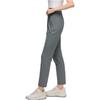 Anta Champion All-Weather Series Solid Color Mid-Rise Breathable Casual Pants Women pants Mica-Gray 162420303-1