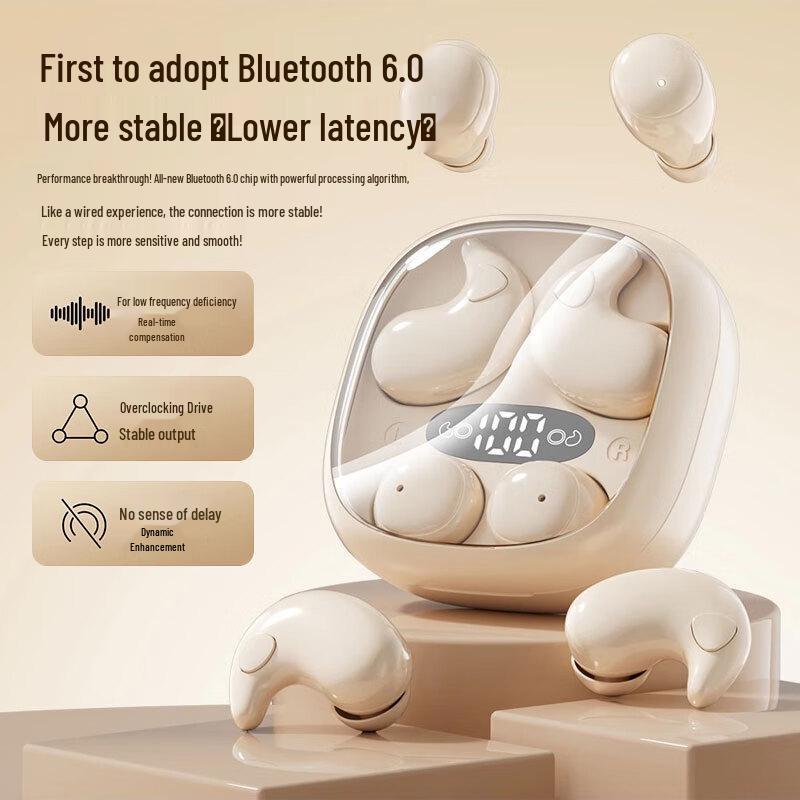 YWS Mini Invisible Bluetooth Sleep Earbuds