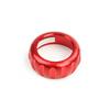 1PCS Aluminum Red Blue Black Interior Steering Wheel Rotation Knob Ring Cover Trim Cover For Hyundai IONIQ 5 2025 PE Accessories