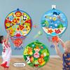 Cesta de Basquete 2 em 1 Tabuleiro de Dardos Para Crianças Para Crianças Bebês Esportes Brincadeiras ao Ar Livre Festa Presente de Aniversário Brinquedos Para Meninos Meninas