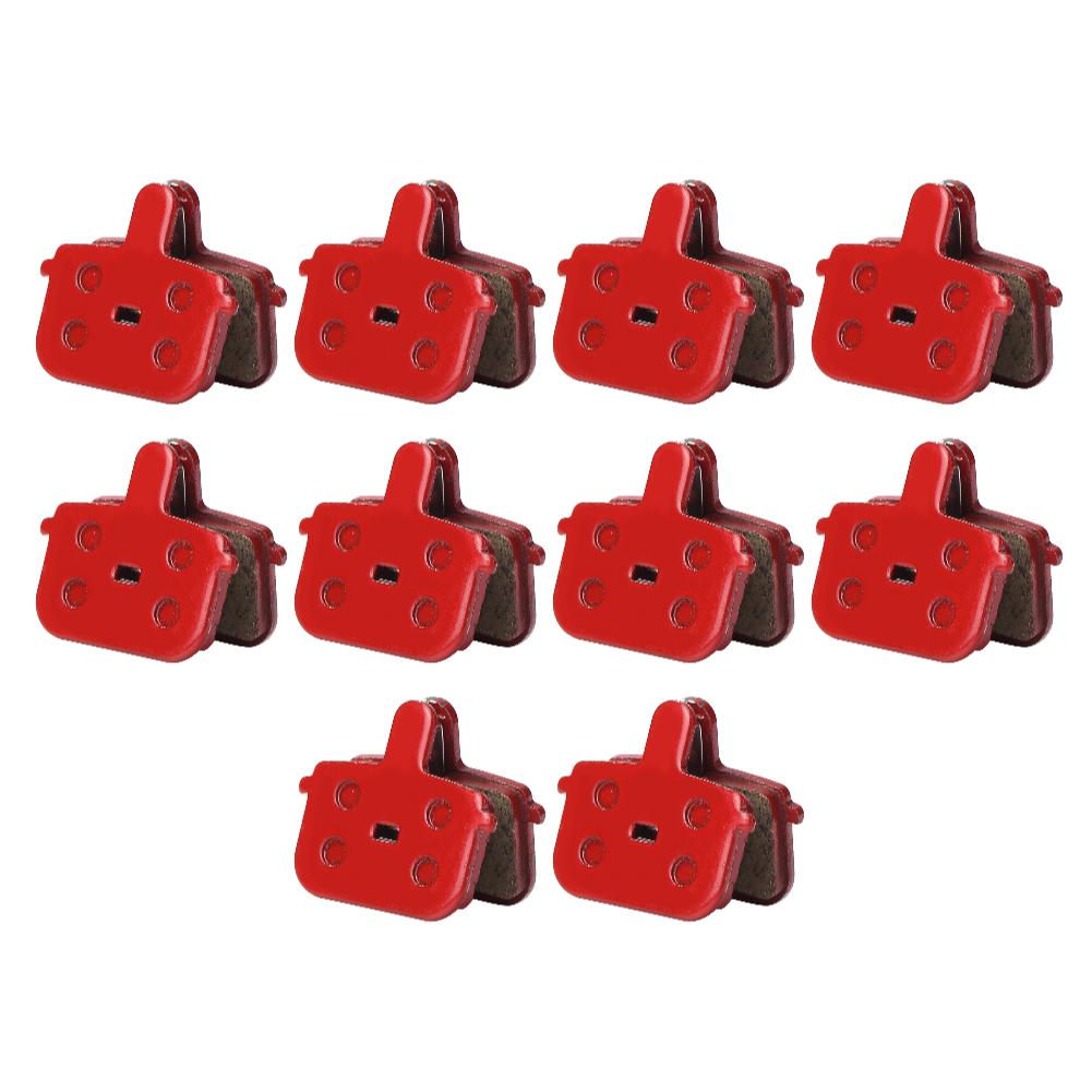 50-1Pairs MTB Mountain Bike Disc Brake Pads Bicycle Resin Semi-Metallic Cycling Brake Pad Parts