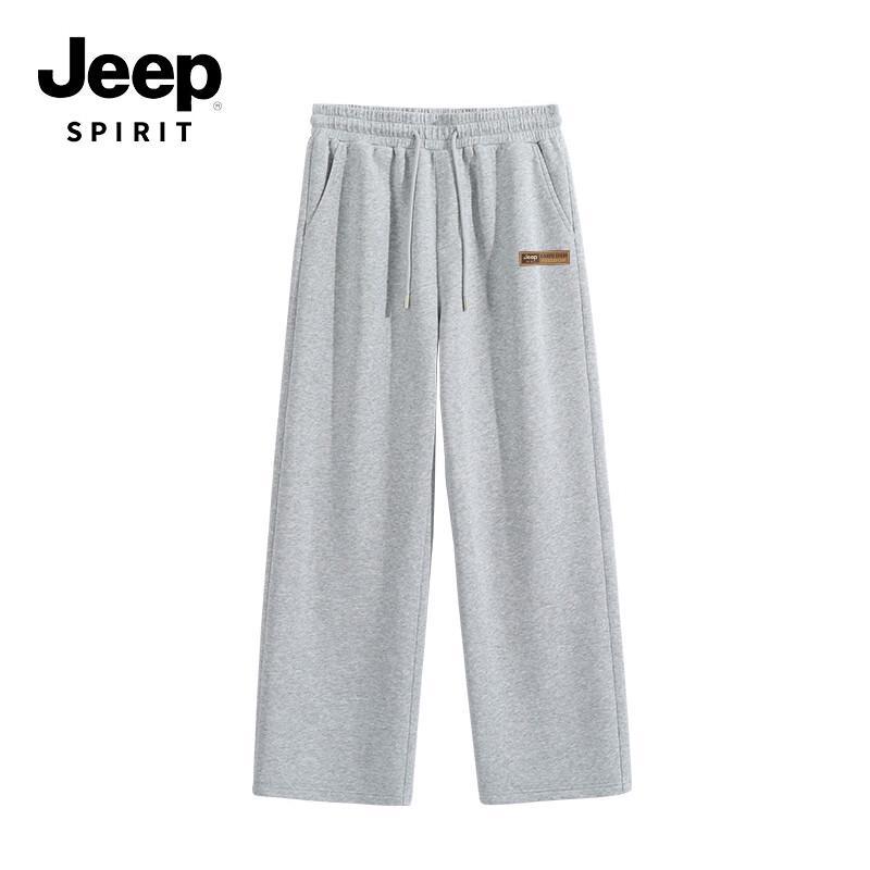 

JEEP SPIRIT Men s Autumn Heavy Straight-Leg Casual Sweatpants 2XL