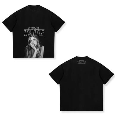 Tate McRae Think Later Tshirts Pop Singer 2025 Tour Merch Crewneck Short Sleeve Tee Unisexs Women Streetwear Fashion Clothes Tops