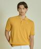 Antomas Scallop Polo Knit Men'S - Mustard