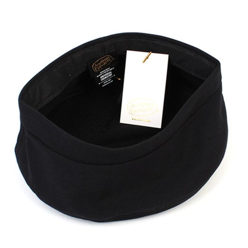 Universal chemistry Simple Cotton Black Beret Beret