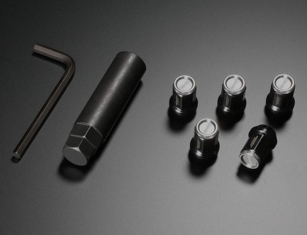 MONSTER SPORT 684520-0020GM Heptagon Wheel Nut Type-2 M12 X P1.25 Set of 20 Light