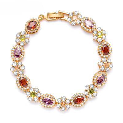 Gorgeous Dinner Bracelet Jewelry Zircon Inlaid Bracelet Atmospheric Bracelet