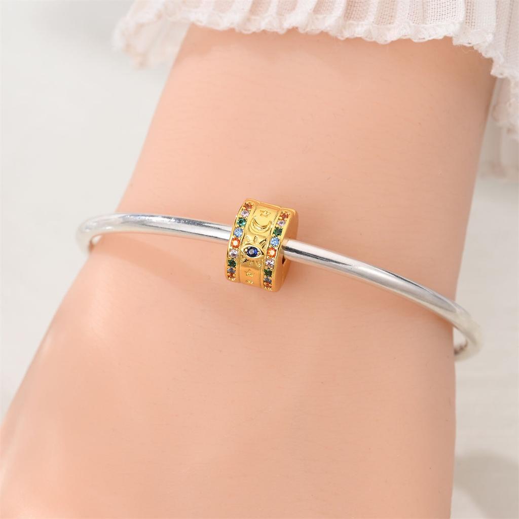 Bee Dragonfly Gold Safety Clasp Charm Beads DIY Bracelet Necklace Jewelry Making Accessories