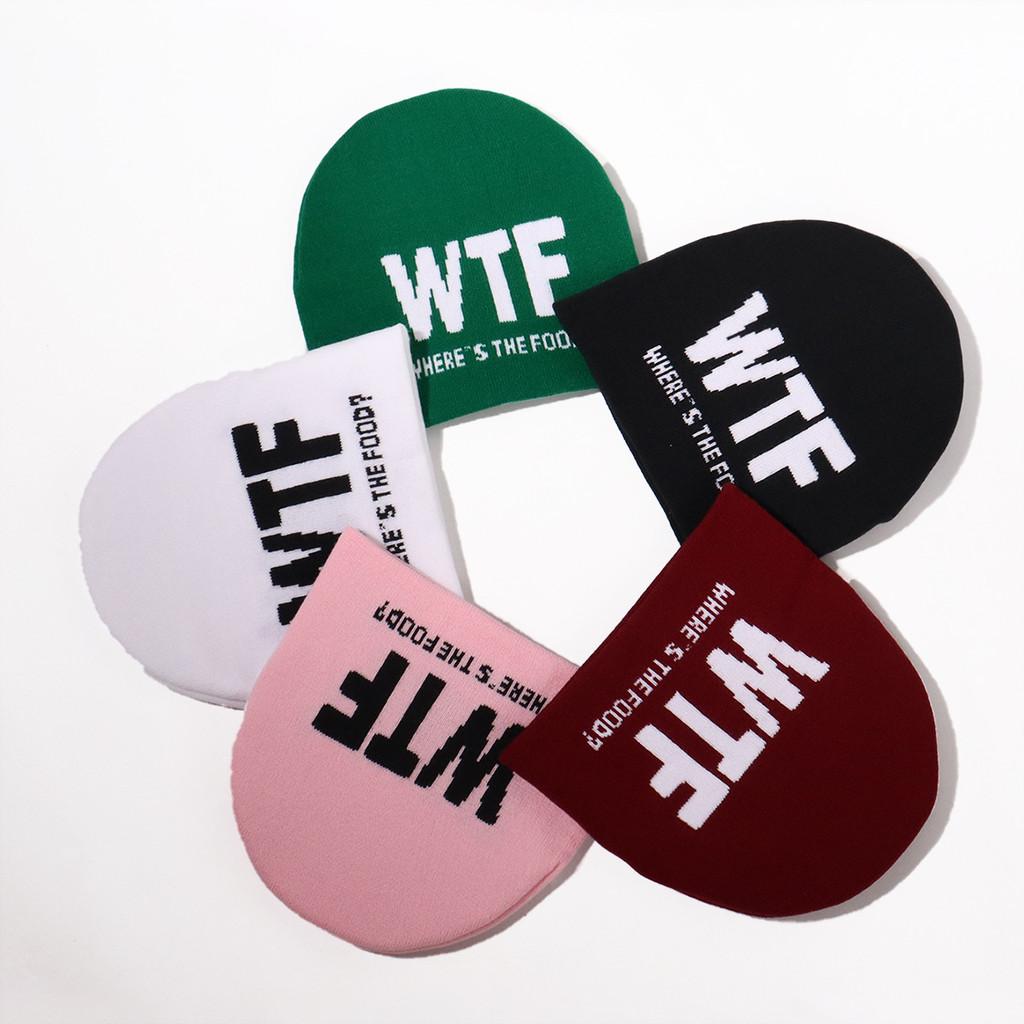 Embroidery Letter Design Knit Hat With Alphabet For Daily Warmth Fashion Wear