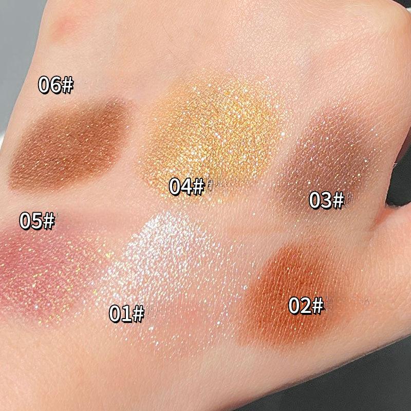 Monochromatic High-gloss Eye Shadow Pen To Brighten the Pearlescent Silkworms Without Smudging, Lazy Contouring Highlight Pen