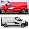 For Opel Vauxhall Vivaro Renault Trafic Camper Van Motorhome 2PCS Car Stickers Stripes SURF Vinyl Graphics Decals Accessories