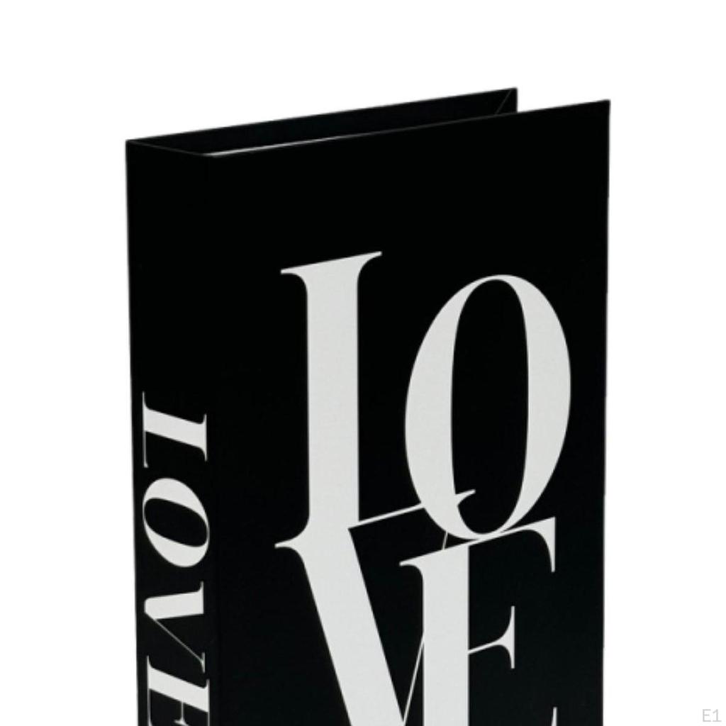 3x Decorative Fake Books DIY Cardboard Box Simple Foldable False Desktop Ornaments for Office