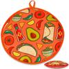 30cm Tortilla Warmer Pouch Heat Resistant Pancake Thermal Bag Burrito Cloth Bag  Microwave