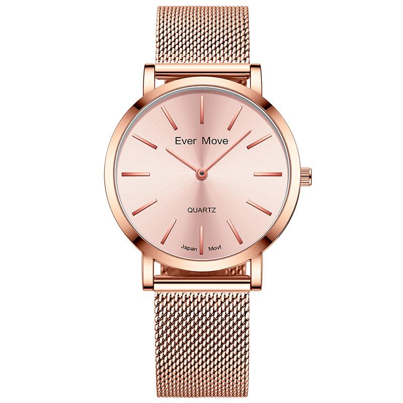 

Новые роскошные женские часы TOP Brand с коробкой Женские кварцевые часы EVER MOVE 220mm