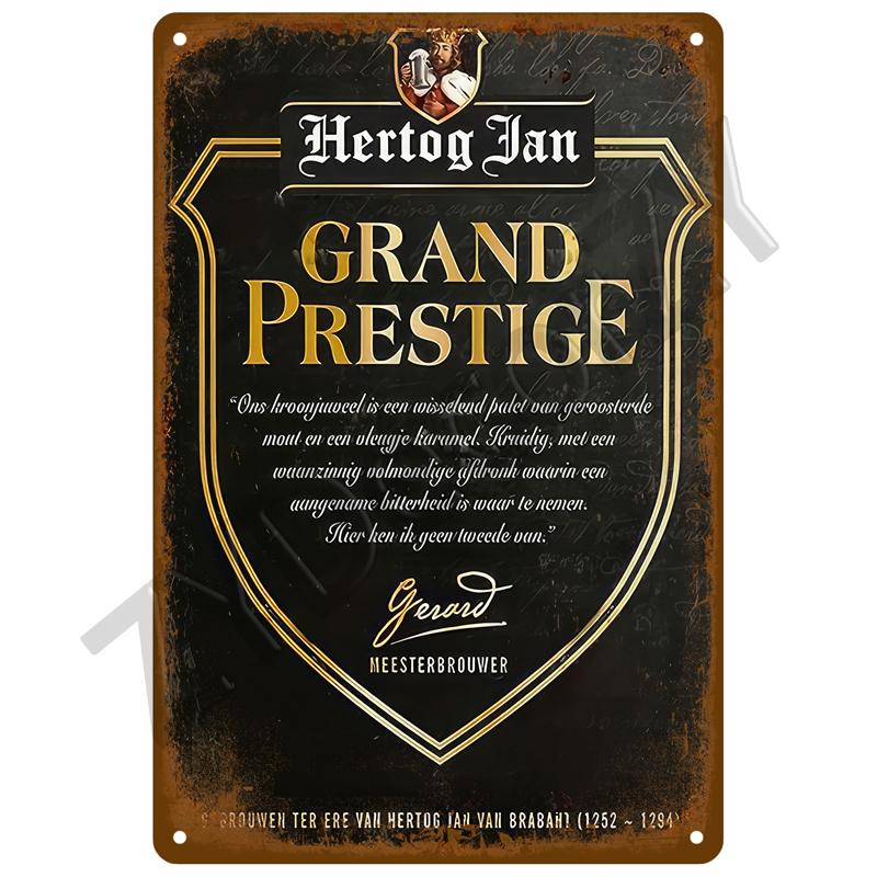 Beer Tin Sign Retro Wall Plaque Art Club Pub Bar Poster Home Decor Metal Sign Wall Decorations Vintage Cafe Mural Plate Brand