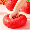 Jumbo Strawberry Fruit Squishy Toy Slow Rising Stretchable Venting Ball Squeeze Anti-Anxiety Sensory Fidget Toy for Adults Gifts