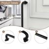 Cabinet Pull Shed Front Door Carbon Steel Exterior Interior Barn Handle