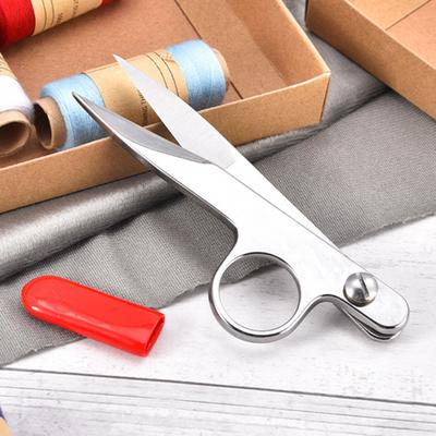 V-Shape Embroidery Yarn Cutter Precision-Sewing Craft Snip U/V Shape Stainless Steel Thread Nippers Sewing Scissors Shears