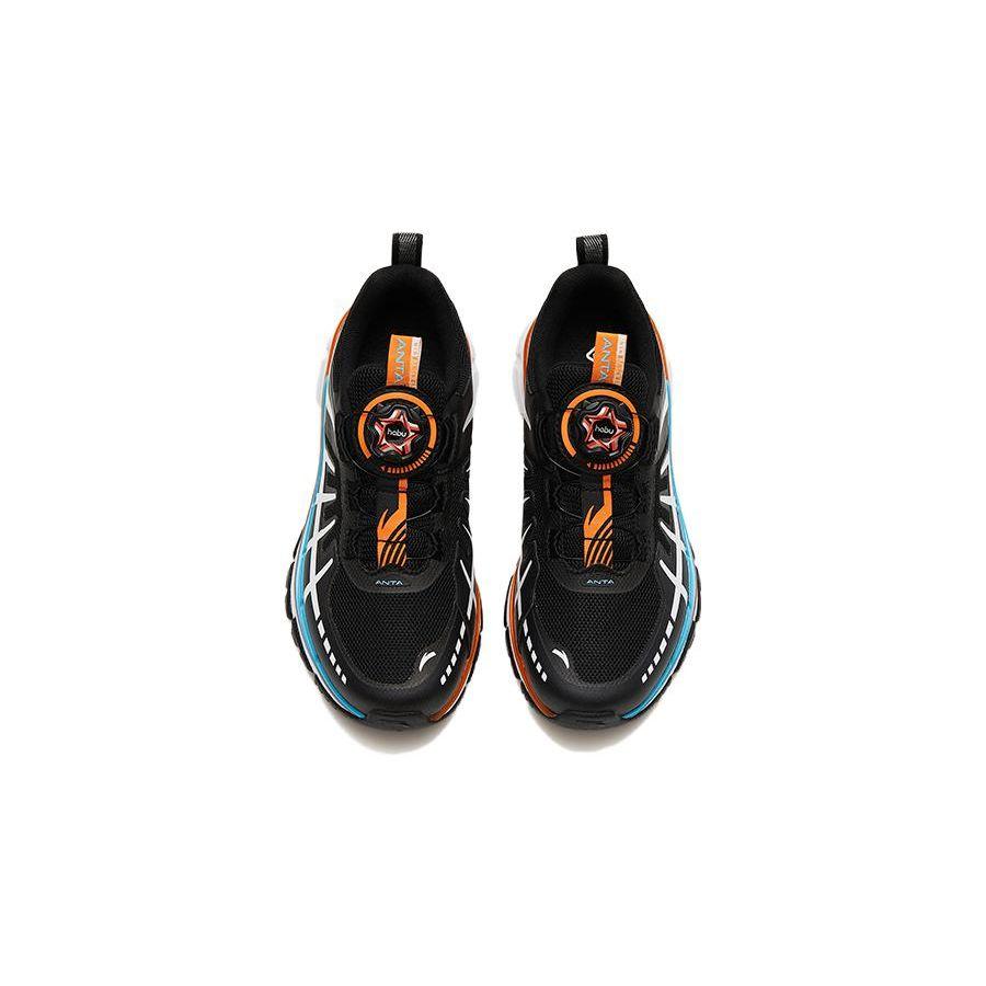 Anta Kids Sports Comfortable Non-Slip Wear-Resistant Low-Top Running Shoes Kids sneaker Black 312335570-4