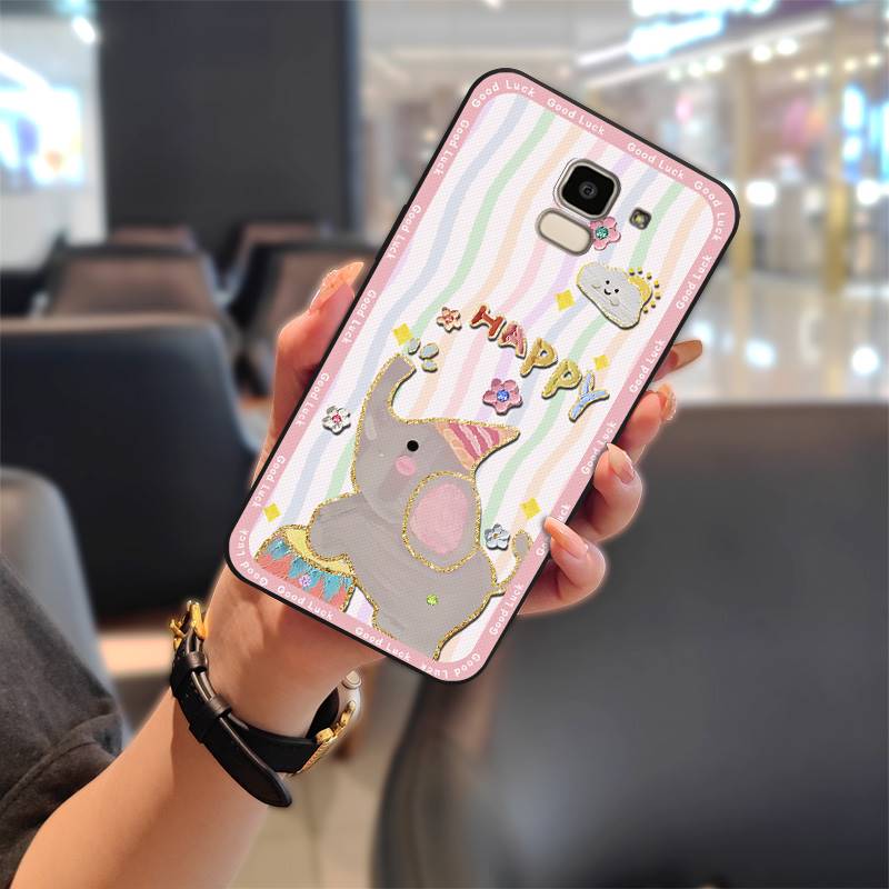 

Пилозахисний чохол-накладка для телефону Samsung Galaxy J6 2018/SM-J600F, модний дизайн, мультяшний, силіконовий, водонепроникний, милий ТПУ Samsung Galaxy J6 2018/SM