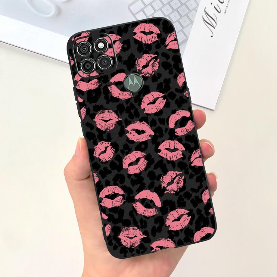 For Motorola Moto G9 Power G9 Play G9 Plus Case Black Liquid Silicone Bumper Soft TPU Marble Space Man Dragon Capa Coque Fundas