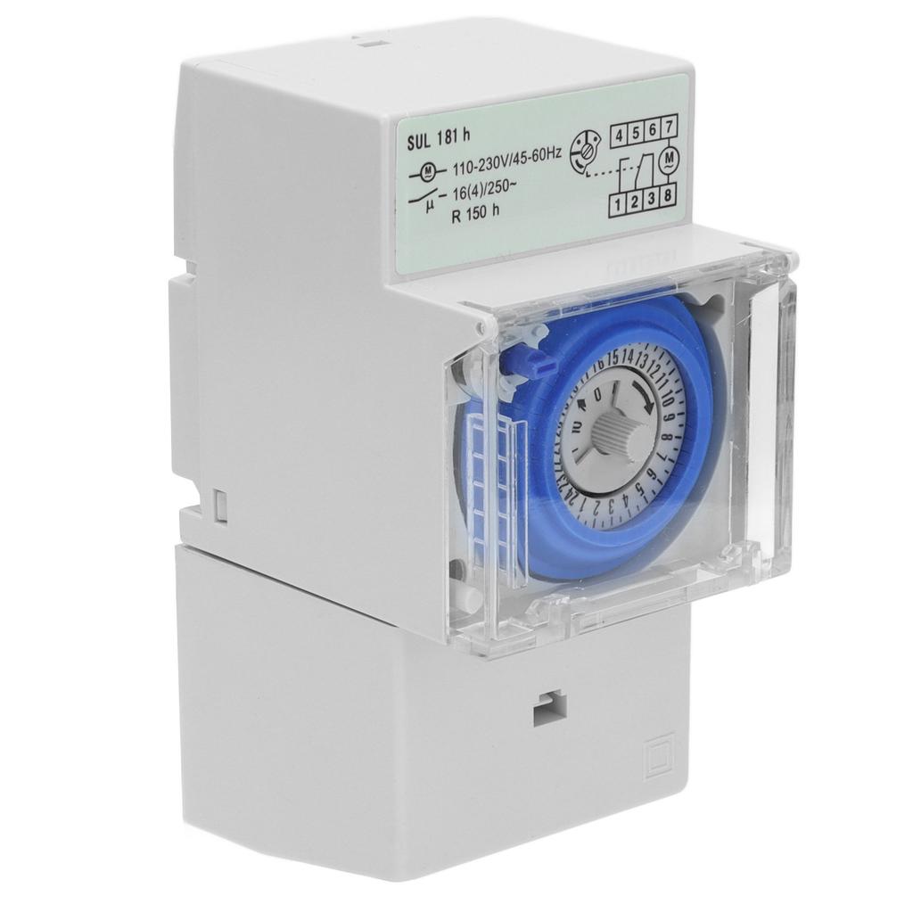 SUL181H Time Control Switch Mechanical Time Switch Cycle Timer High Accuracy Time Delay Switch 110‑230V