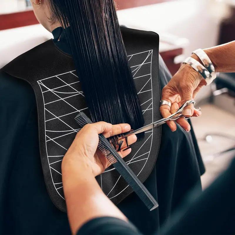 Silicone Striped Extra Long & Large Unisex Salon Hairdressing Cape