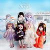 ICY Fortune Days 1/6 28cm BJD Doll, 28 Spherical Jointed Doll with Full Set of Clothes and Shoes, Best Gift for Girls 6+ (White Angel)