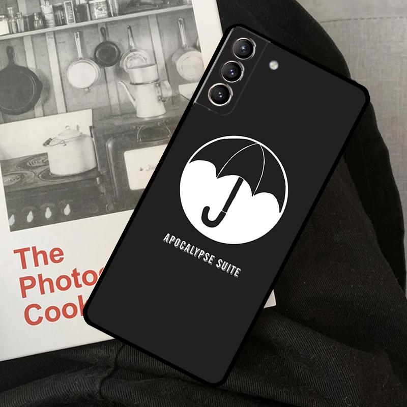 Umbrella Academy Logo Phone Case For Samsung Galaxy S24 Ultra S22 S23 S20 S21 S24 FE S9 S10 Plus Note 10 20 Ultra