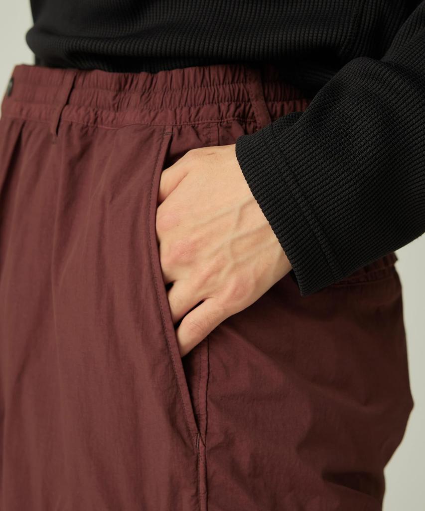 Snow Peak Garment Dyed Convertible Pants and Medium PA-25AU002, Men's Women's, Brown,