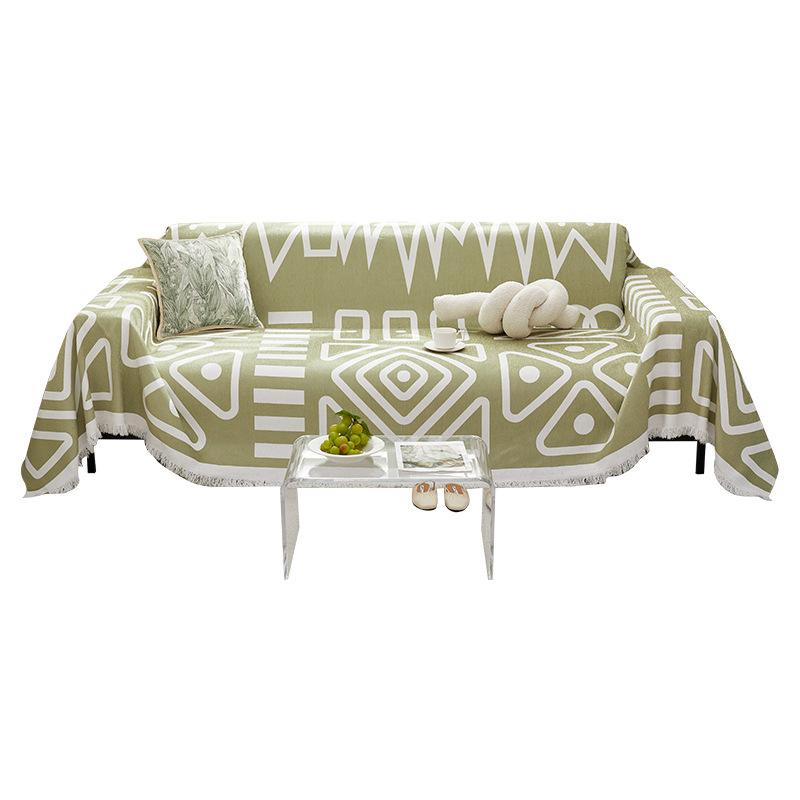 Sofa Cover Towel Fully Covered Chenille Four Seasons Universal Pastoral Style Non-slip Anti-scratch All-inclusive Universal Cover Pad