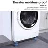 Antivibration Pad For Washing Machine Support Adjustable Dryer Shock Cancelling