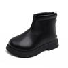 Boys Martin boots 2025 autumn and winter new girls boots British style single boots soft sole medium and children's low-top leather boots tide