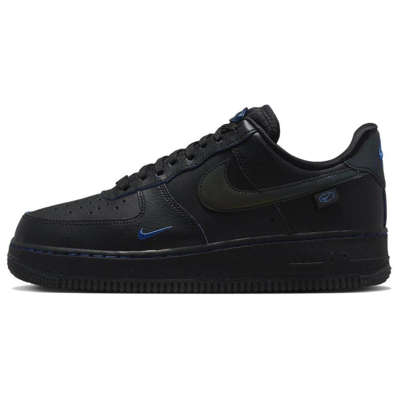 Nike Air Force 1 Low '07 Lx 'Worldwide Pack   Black Game Royal' Women's Sneakers FB1840-001