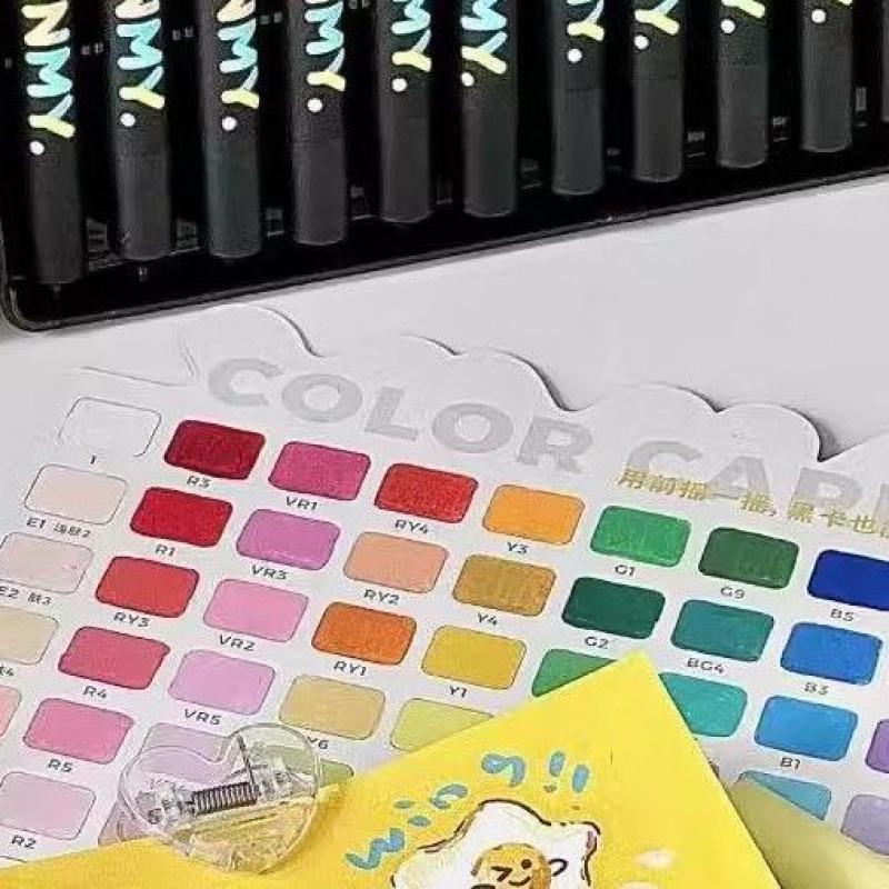 Enmi Kleine Schwarze Box Flüssigmarker Stift für Kinderkunst und Studenten-Schichtungen