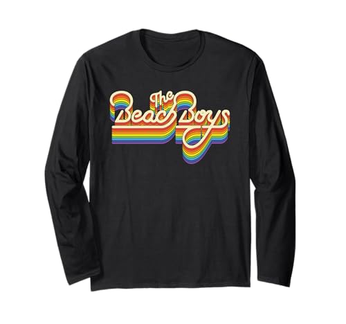 Beach Boys Rainbow Ripple Logo Long Sleeve T-Shirt
