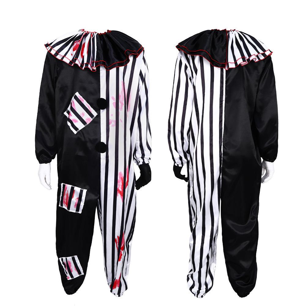Halloween Costume Clown Cosplay Clown Costume Stage Performance Costume