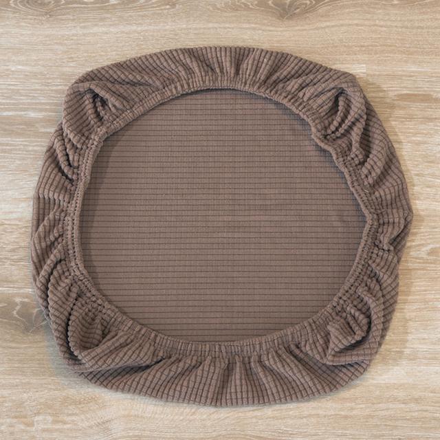 Round Chair Cover Universal Size Big Elastic Stretch Seat Chair Cover Slipcovers Restaurant Banquet Bar Home Party Decoration