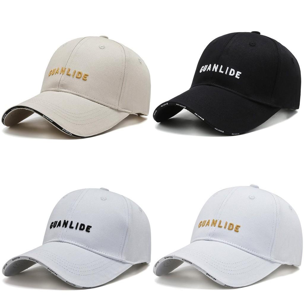 Letter Guanlide Embroidery Baseball Cap Outdoor Adjustable Sun Protection Hat