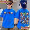 New Fashionable Casual Cartoon Hero Short Sleeved Pattern